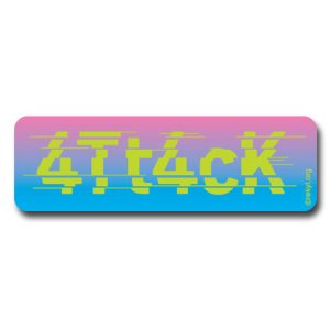 4Tt4cK Miami – Sticker