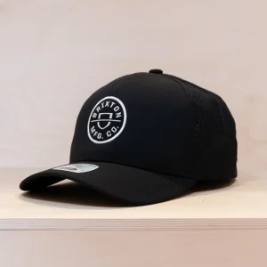 Brixton Crest X MP Snapback Black