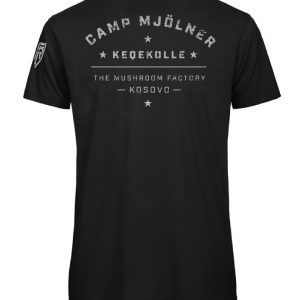 Camp Mjölner – Black Tee Ryggtryck