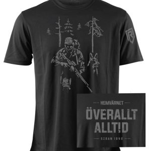 REKYL X HEMVÄRNET – Officiella Fyströja Soldat Svart