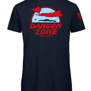 J35 Danger Zone – Navy Tee