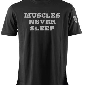 Muscles never sleeps FYS Black