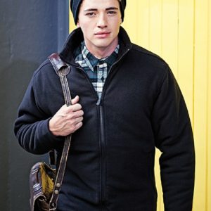Fleecejacka, fodrad, svart, marin, S-3XL, 725 kr