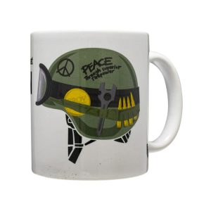 Kaffemugg – The Balkan Shit Show Green Helmet