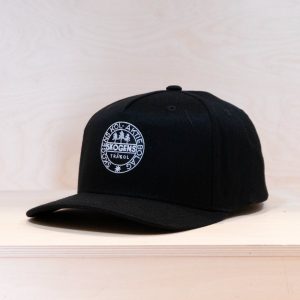 Skogens Logo A-frame Cap Black