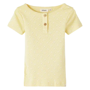 Lil' Atelier t-shirt med kort ärm - Double cream
