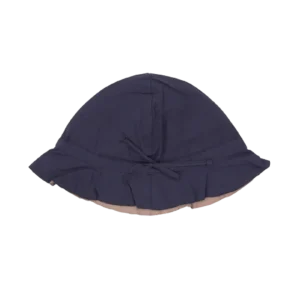 Copenhagen Colors - Ekologisk Vändbar Sommarhatt - Marinblå Beige