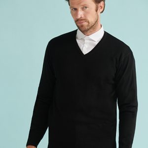 Stickad tröja, v-ringad, 4 färger, S-4XL, 550 kr